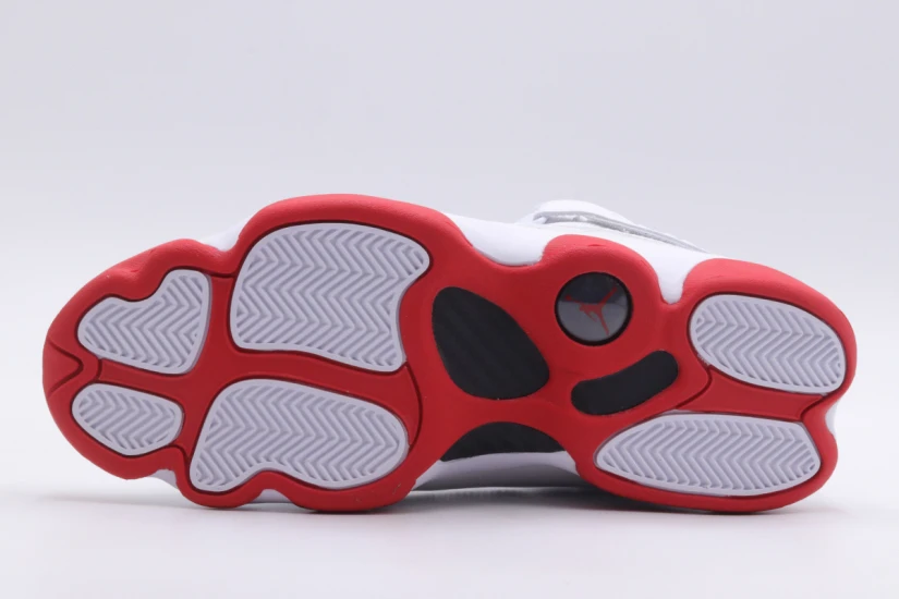 Jordan 6 Rings Ανδρικά Sneakers Λευκά, Κόκκινα, Μαύρα