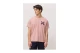 Blue Banana Peach Classic Ανδρικό Κοντομάνικο T-Shirt Ροζ