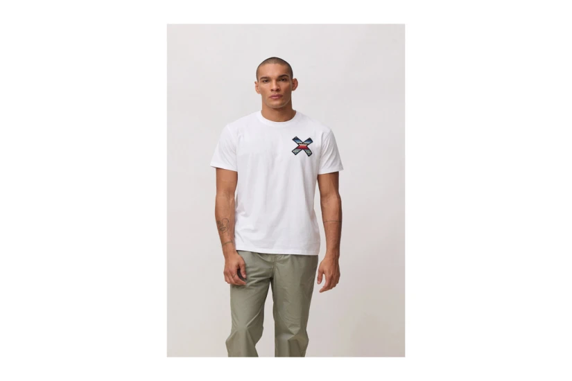 Blue Banana White Classic Ανδρικό Κοντομάνικο T-Shirt Λευκό