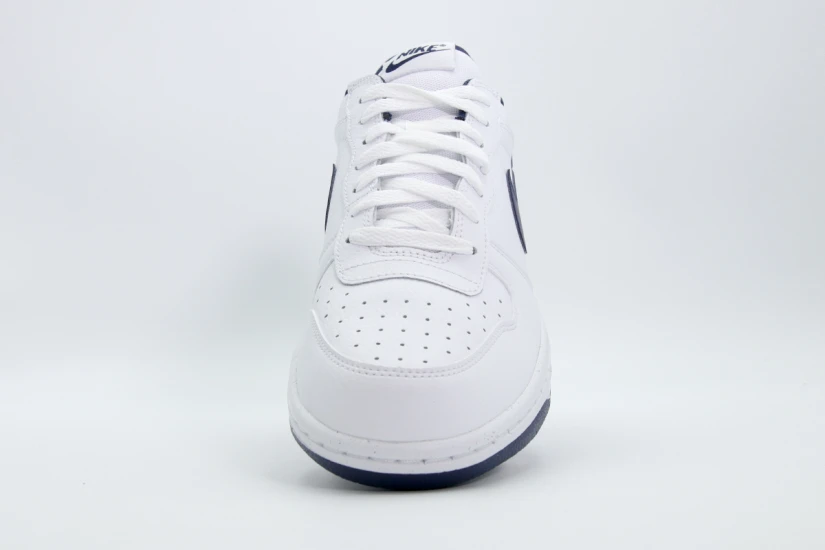Nike Big Low Ανδρικά Sneakers Λευκά, Μπλε Σκούρο