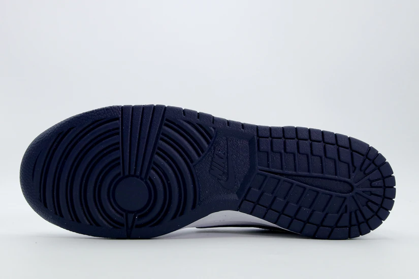 Nike Big Low Ανδρικά Sneakers Λευκά, Μπλε Σκούρο