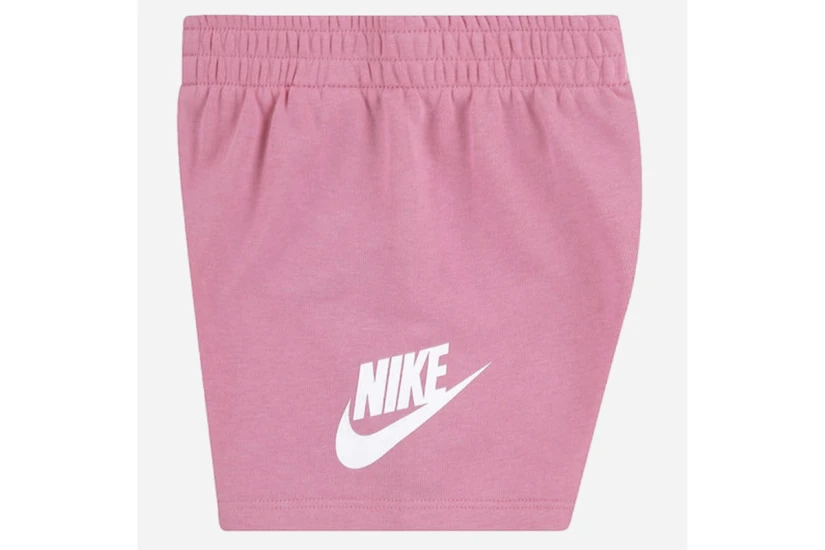 Nike Club Παιδικό Σετ Κοντομάνικη Μπλούζα - Σορτς Ροζ
