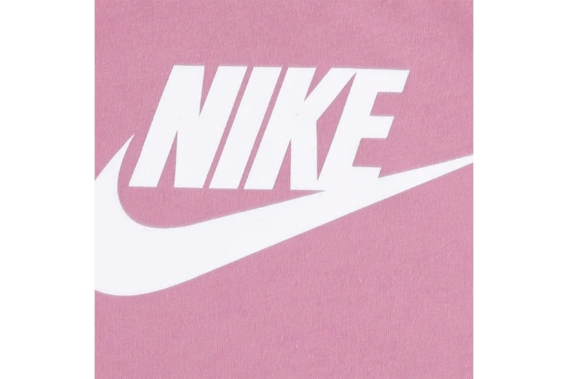Nike Club Παιδικό Σετ Κοντομάνικη Μπλούζα - Σορτς Ροζ
