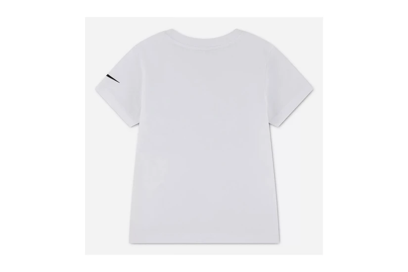 Nike Sportswear Graphic Παιδικό Κοντομάνικο T-Shirt Λευκό, Φούξια, Σομόν