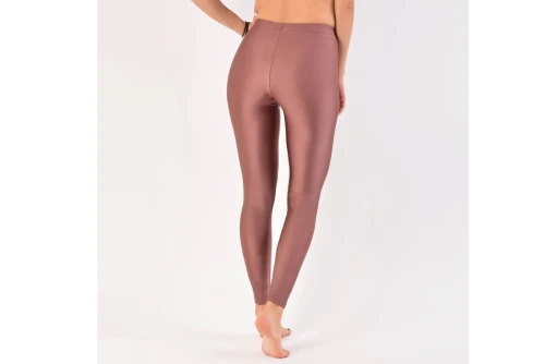 Pcp Jacqueline Γυαλιστερό Κολάν Μακρύ Γυναικείο (390110003-PLUM)