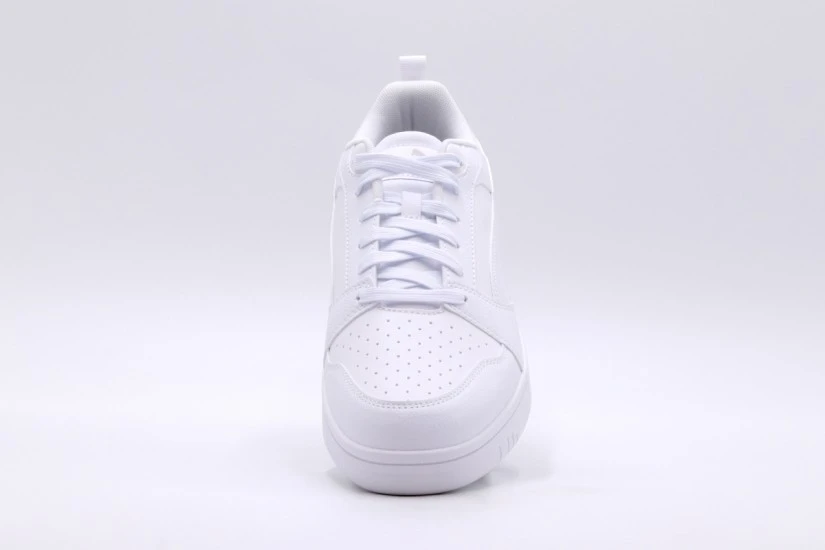 Puma Rebound V6 Low Ανδρικά Sneakers Λευκά