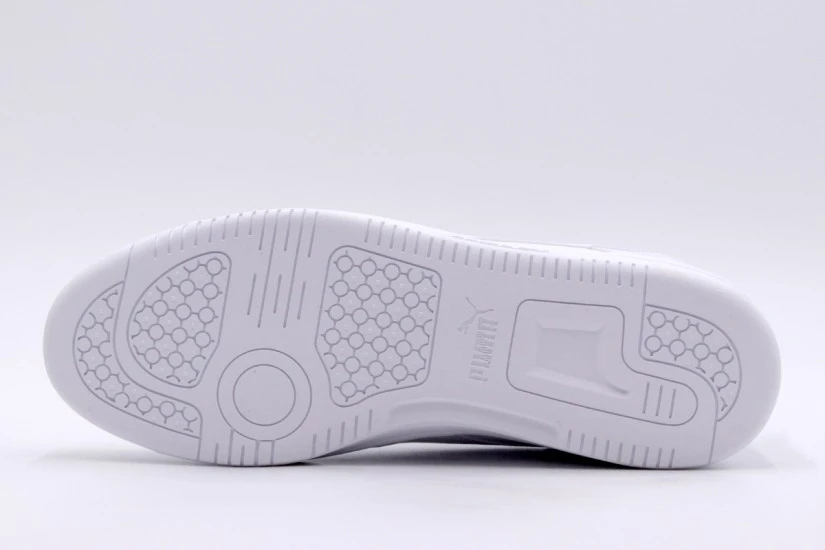Puma Rebound V6 Low Ανδρικά Sneakers Λευκά