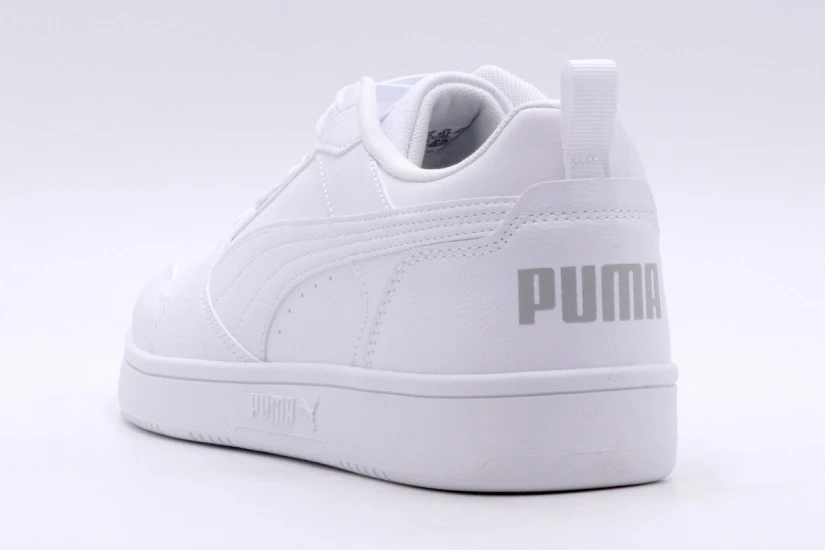 Puma Rebound V6 Low Ανδρικά Sneakers Λευκά