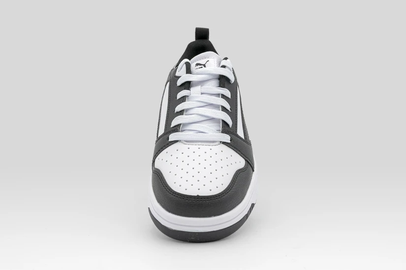 Puma Rebound V6 Low Sneakers Λευκά, Μαύρα
