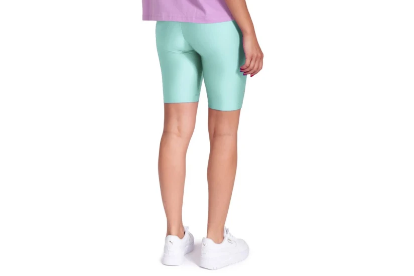 PCP Amaryllis Biker Shiny Γυναικείο Κοντό Κολάν Μέντα
