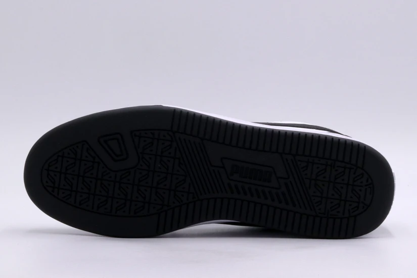 Puma Caven 2.0 Lux Ανδρικά Sneakers Μαύρα, Λευκά