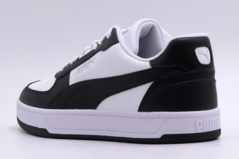 Puma Caven 2.0 Lux Ανδρικά Sneakers Μαύρα, Λευκά