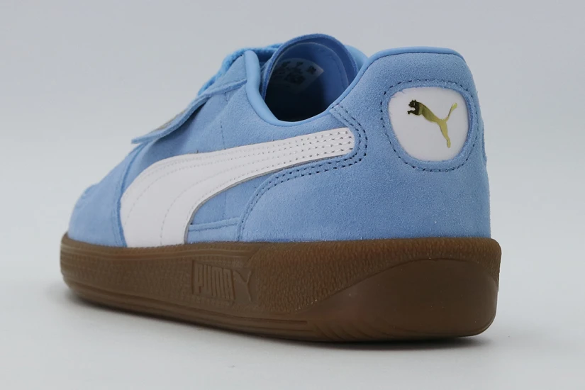 Puma Palermo Sneakers Γαλάζια, Λευκά, Καφέ