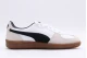 Puma Palermo Unisex Sneakers Λευκά, Μαύρα, Γκρι Ανοιχτά, Καφέ
