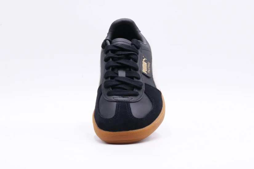 Puma Palermo Unisex Sneakers Μαύρα, Λευκά, Καφέ