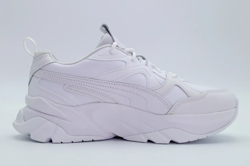 Puma Sophyr Leather Sneakers Λευκά