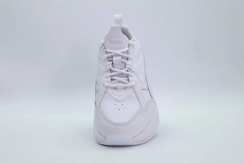 Puma Sophyr Leather Sneakers Λευκά