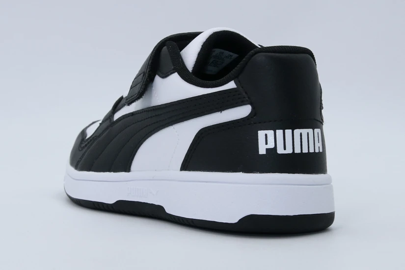 Puma Reb-L AC+ Παιδικά Sneakers Λευκά, Μαύρα