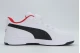 Puma Reb-L Ac+Ps Παιδικά Sneakers Λευκά, Μαύρα, Κόκκινα
