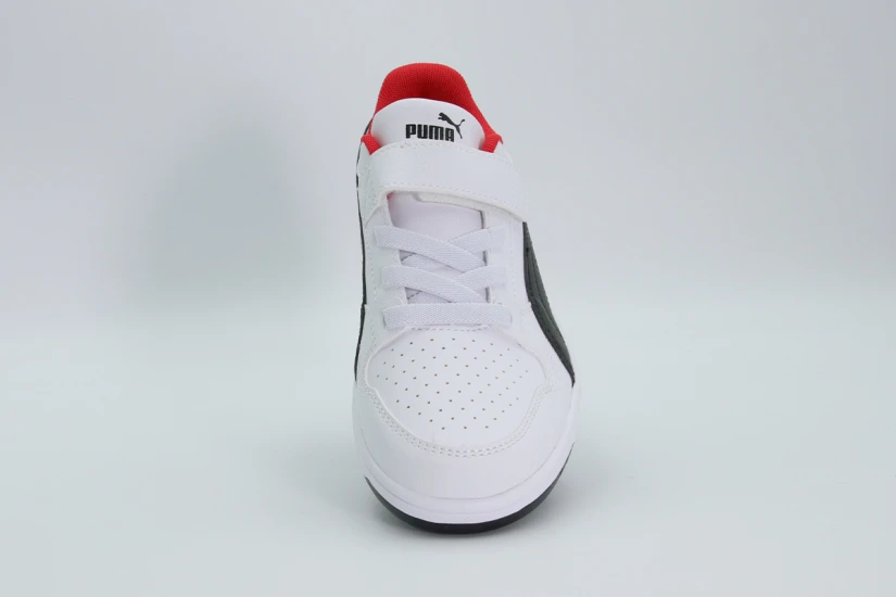 Puma Reb-L Ac+Ps Παιδικά Sneakers Λευκά, Μαύρα, Κόκκινα