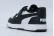 Puma Reb-L Ac+Inf Βρεφικά Sneakers Λευκά, Μαύρα