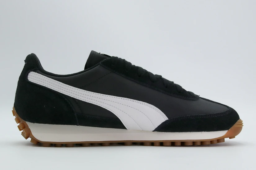 Puma Easy Rider Vintage Ανδρικά Sneakers Μαύρα, Λευκά