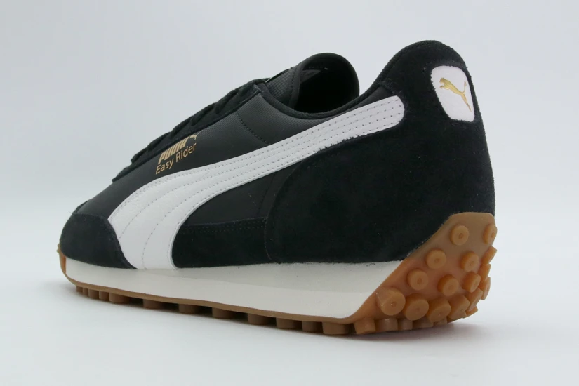 Puma Easy Rider Vintage Ανδρικά Sneakers Μαύρα, Λευκά
