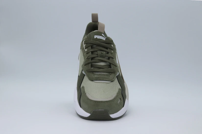 Puma X-Ray 3 SD Ανδρικά Sneakers Λαδί, Λευκά