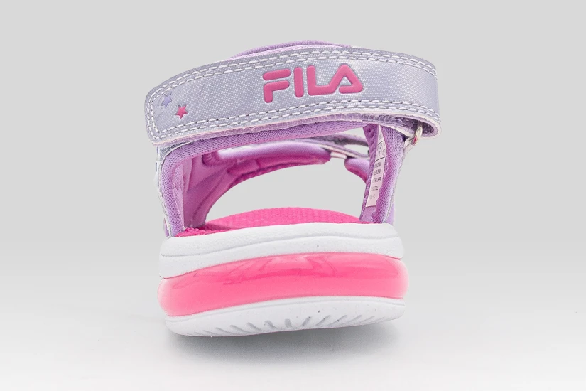 Fila Mermaid Velcro Lights Παιδικά Σανδάλια Λιλά, Διάφορα Χρώματα