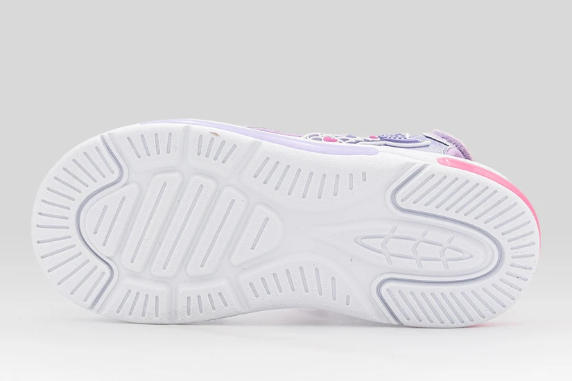 Fila Mermaid Velcro Lights Παιδικά Σανδάλια Λιλά, Διάφορα Χρώματα