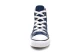Converse Chuck Taylor All Star Sneakers Μπλε Σκούρο, Λευκά