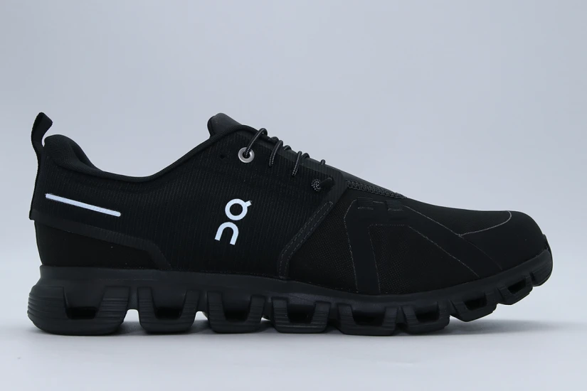 On Cloud 6 Waterproof Ανδρικά Αθλητικά Παπούτσια για Τρέξιμο Μαύρα