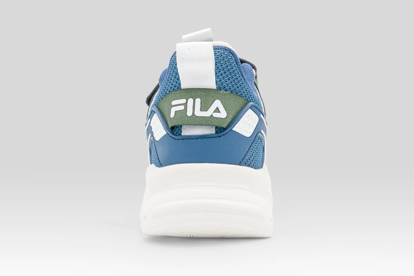 Fila Memory Spinel 3 V Παιδικά Sneakers Λαδί, Μπλε, Λευκά