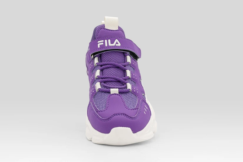 Fila Memory Spinel 3 V Παιδικά Sneakers Μωβ, Λευκά