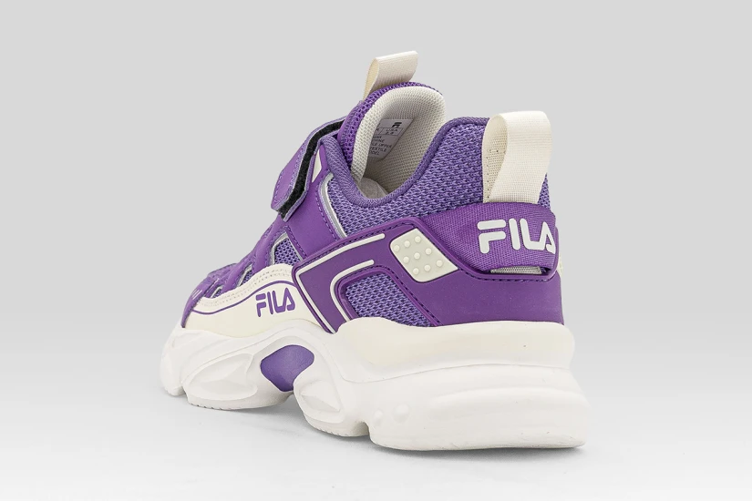 Fila Memory Spinel 3 V Παιδικά Sneakers Μωβ, Λευκά