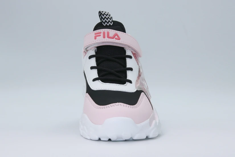 Fila Memory Musha 2 V Παιδικά Sneakers Λευκά, Ροζ, Μαύρα
