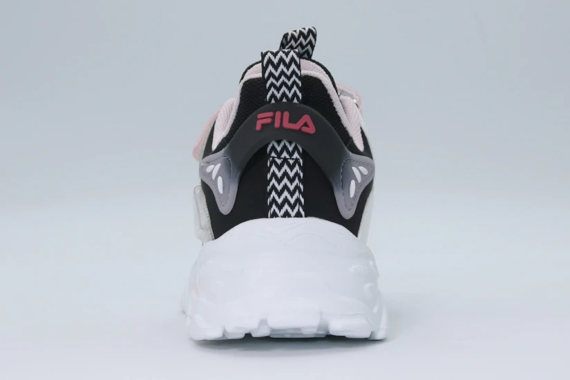 Fila Memory Musha 2 V Παιδικά Sneakers Λευκά, Ροζ, Μαύρα