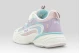 Fila Space 4 Memory Velcro Παιδικά Sneakers Λευκά, Μωβ, Σιέλ