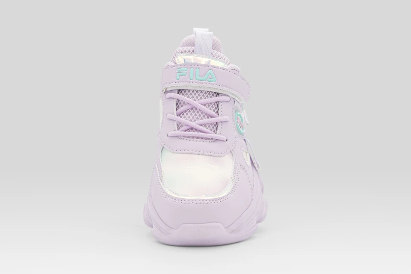 Fila Musha 3 Memory Velcro Παιδικά Sneakers Λιλά