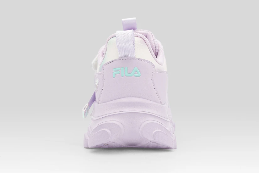 Fila Musha 3 Memory Velcro Παιδικά Sneakers Λιλά
