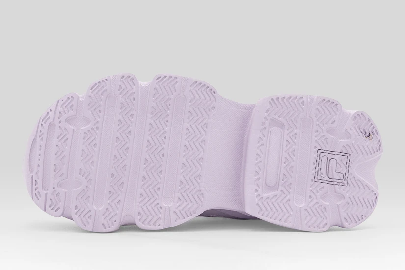 Fila Musha 3 Memory Velcro Παιδικά Sneakers Λιλά