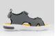 Fila Rocket Velcro Lights Παιδικά Σανδάλια Γκρι Σκούρο, Διάφορα Χρώματα