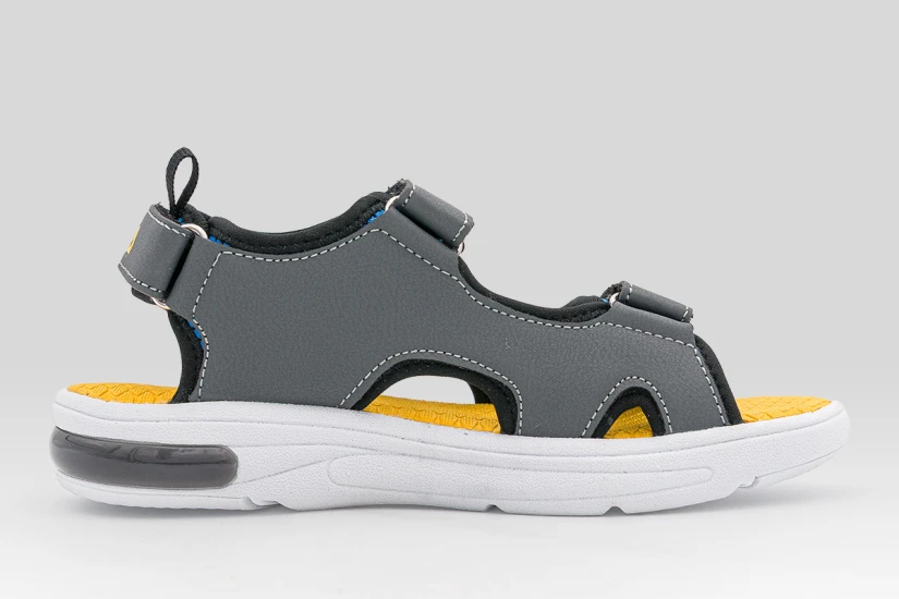 Fila Rocket Velcro Lights Παιδικά Σανδάλια Γκρι Σκούρο, Διάφορα Χρώματα