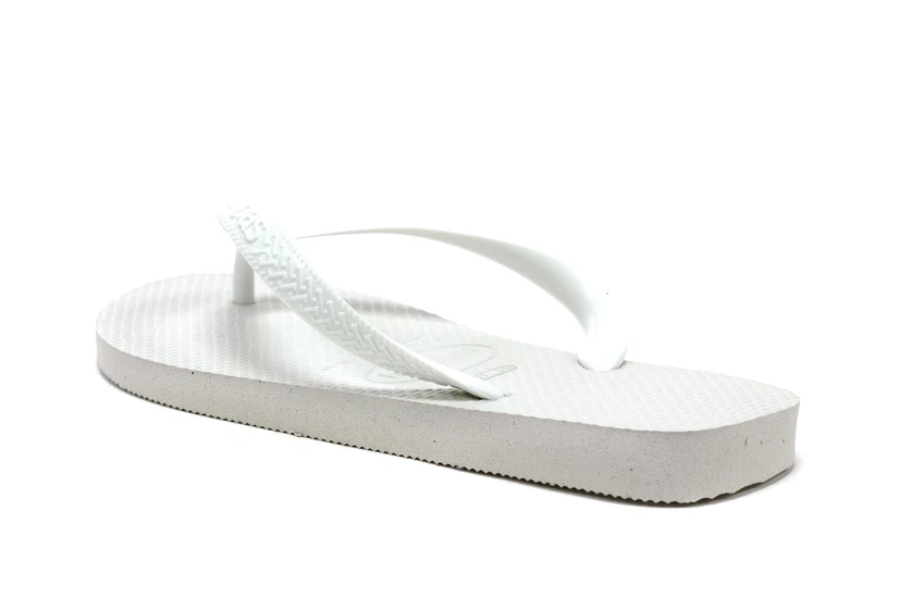 Havaianas Top Unisex Σαγιονάρες Λευκές, Γκρι Ανοιχτό