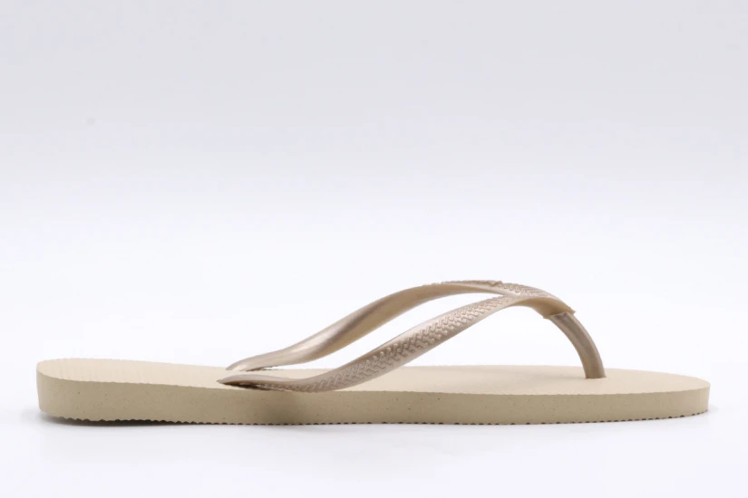Havaianas Slim Σαγιονάρες Μπεζ, Χρυσές