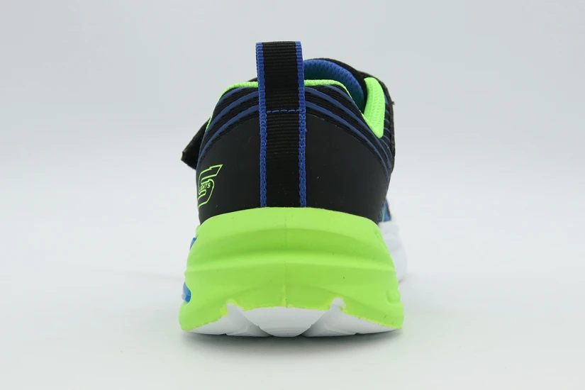 Skechers S Lights-Flex-Glow Ultra-Prism-Pacer Παιδικά Sneakers Μπλε, Μαύρα, Φυτρί, Λευκά