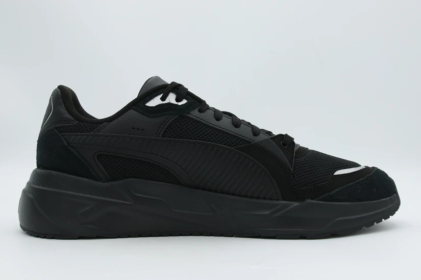 Puma Trinity 2 Ανδρικά Sneakers Μαύρα, Ασημί