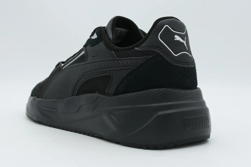Puma Trinity 2 Ανδρικά Sneakers Μαύρα, Ασημί