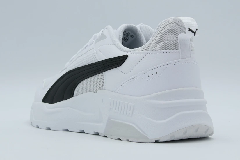 Puma Trinity 2 Lite Ανδρικά Sneakers Λευκά, Μαύρα