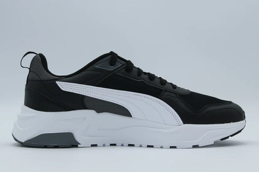 Puma Trinity 2 Lite Ανδρικά Sneakers Μαύρα, Ανθρακί, Λευκά
